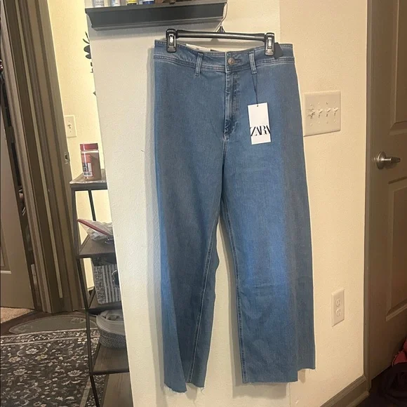 Zara Marine straight Jeans in Classic Blue - Picture 2 of 7